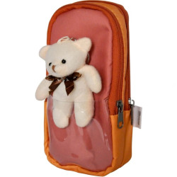 BRONS KALEMLİK ÇİFT KATLI AYICIKLI